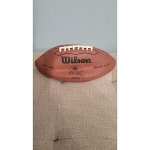 Vintage 90's Wilson Redskins Old Logo Dummy Jr Size Football Genuine Leather